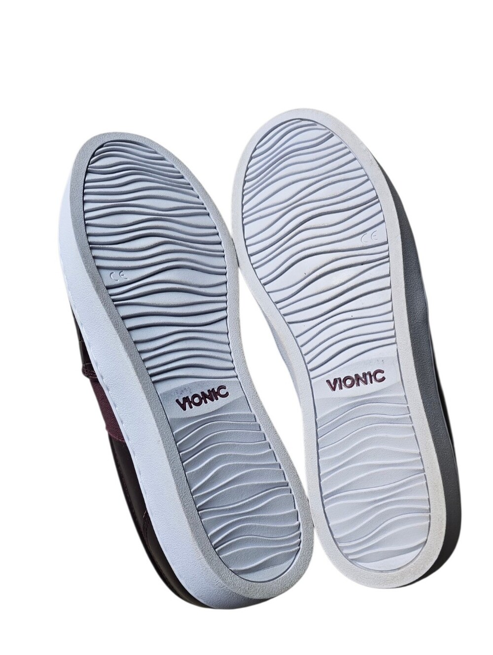 VIONIC SPLENDID DEMETRA CROC LEATHER SHOES WINE BROWN - Picture 12 of 14